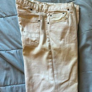 CALVIN KLEIN - White Denim Boot Cut - W34 L30